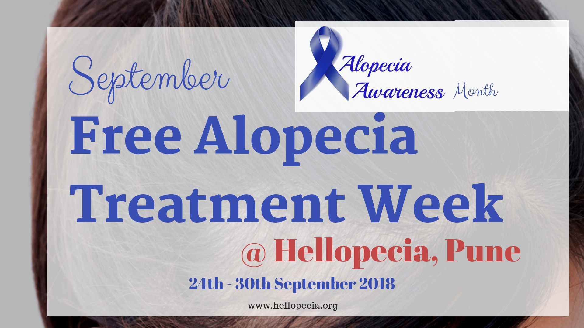 Free Alopecia treatment week at Hellopecia, Pune